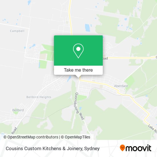Cousins Custom Kitchens & Joinery map