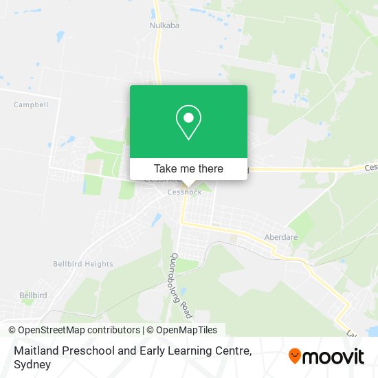Maitland Preschool and Early Learning Centre map