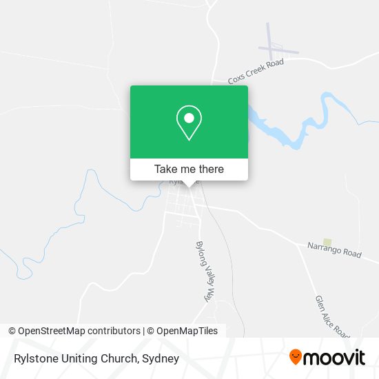 Rylstone Uniting Church map