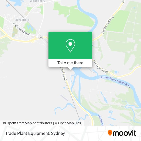 Trade Plant Equipment map