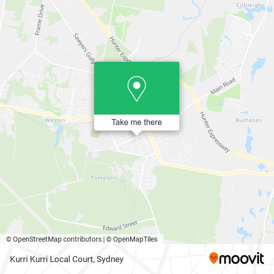 Kurri Kurri Local Court map