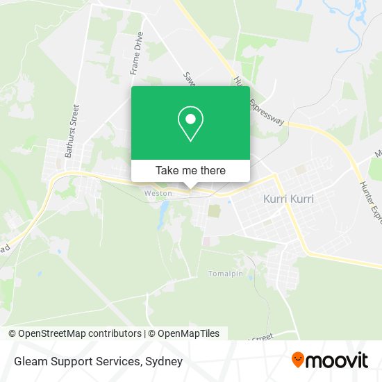 Mapa Gleam Support Services
