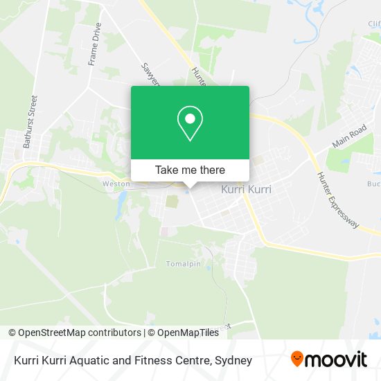 Kurri Kurri Aquatic and Fitness Centre map