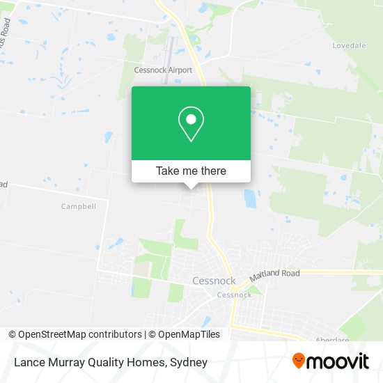 Lance Murray Quality Homes map
