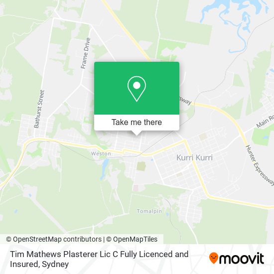 Tim Mathews Plasterer Lic C Fully Licenced and Insured map