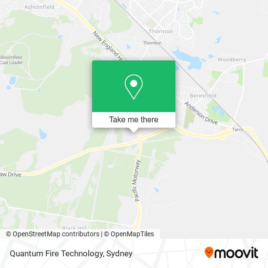 Quantum Fire Technology map