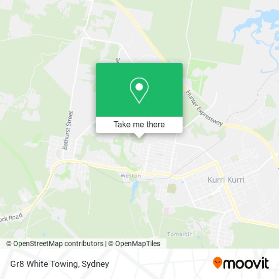 Mapa Gr8 White Towing