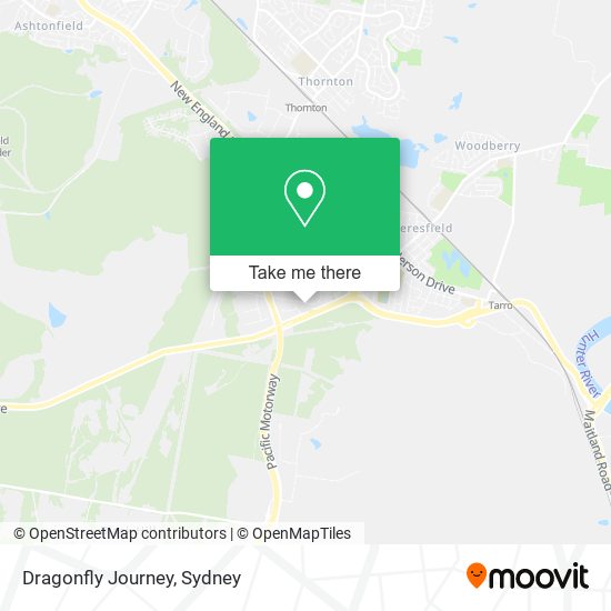 Dragonfly Journey map