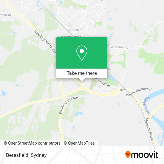 How to Get to Beresfield by Bus or Train?