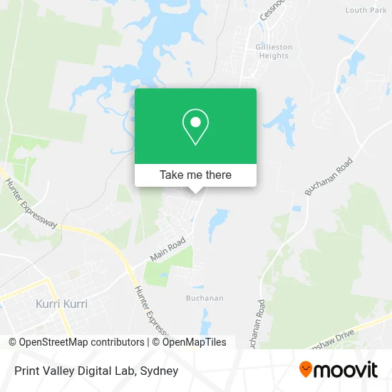 Mapa Print Valley Digital Lab