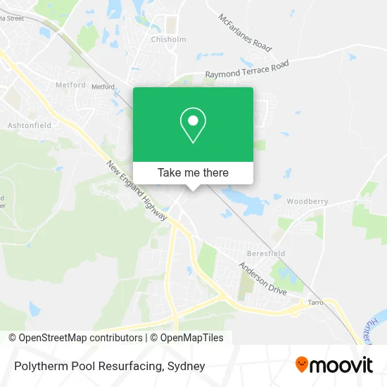 Mapa Polytherm Pool Resurfacing