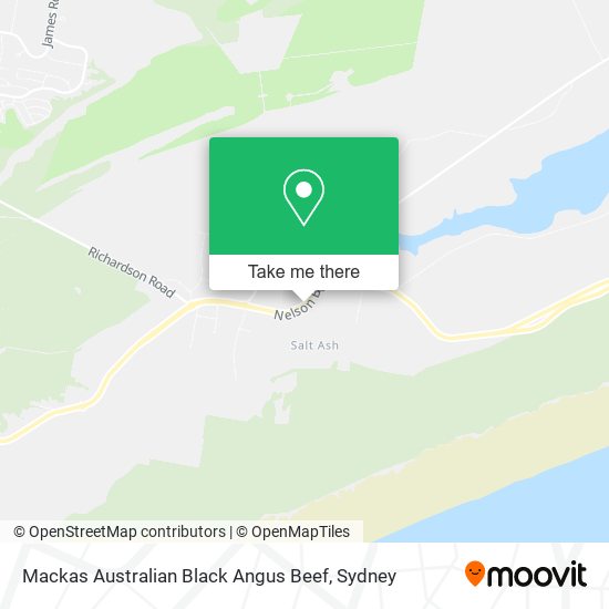 Mapa Mackas Australian Black Angus Beef