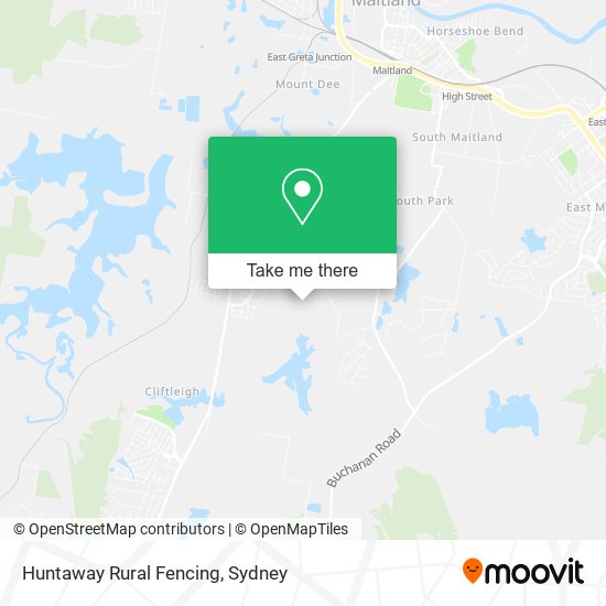 Huntaway Rural Fencing map
