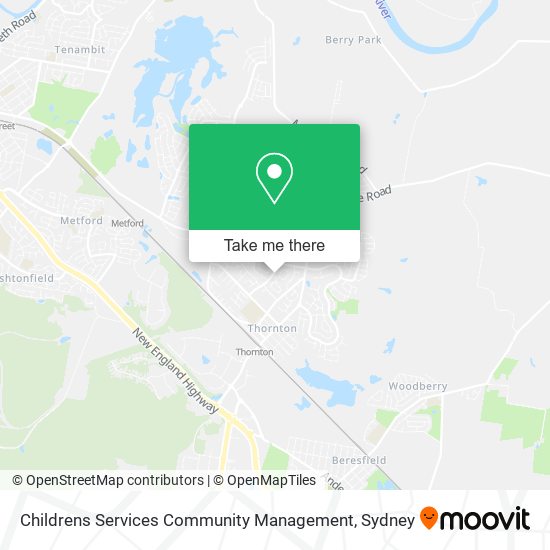 Mapa Childrens Services Community Management