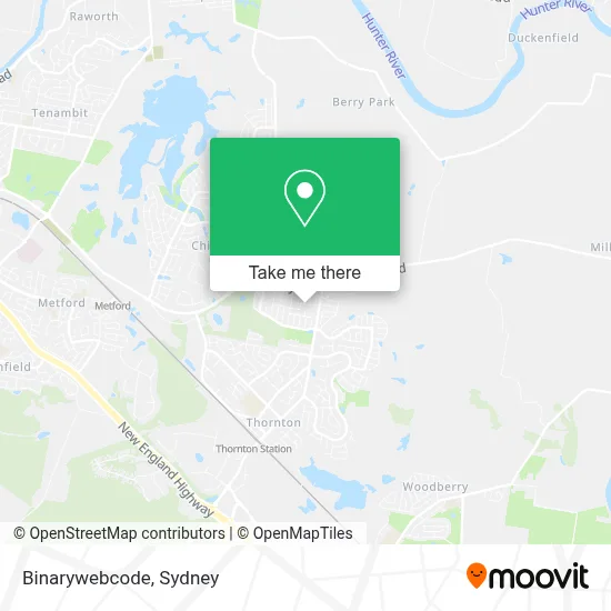 Binarywebcode map