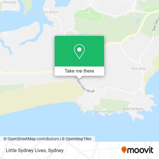 Little Sydney Lives map