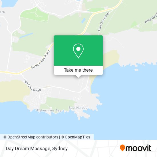 Day Dream Massage map