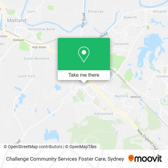 Mapa Challenge Community Services Foster Care