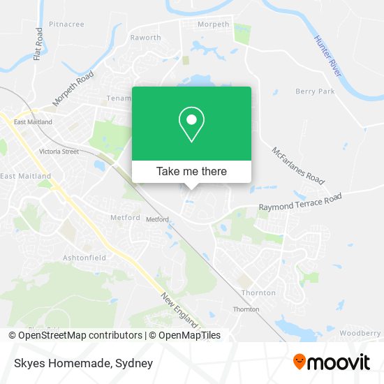 Skyes Homemade map