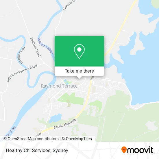 Mapa Healthy Chi Services