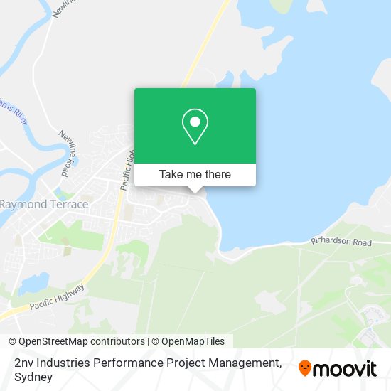 2nv Industries Performance Project Management map