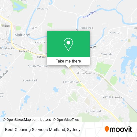 Best Cleaning Services Maitland map