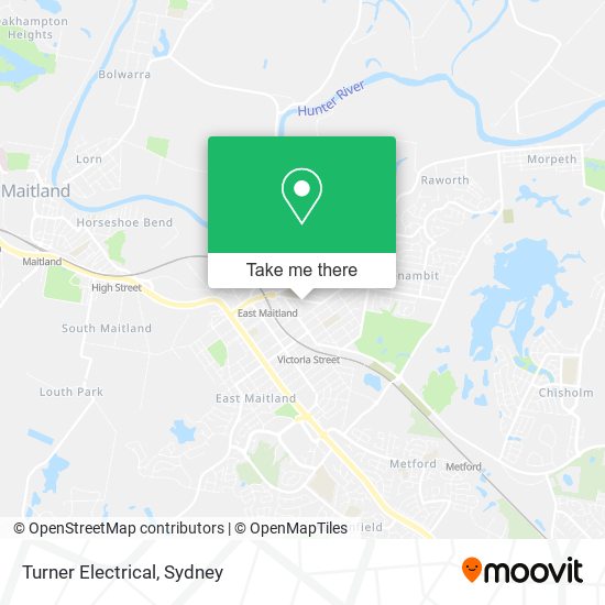 Turner Electrical map