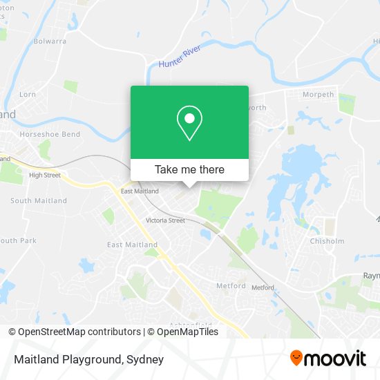 Maitland Playground map