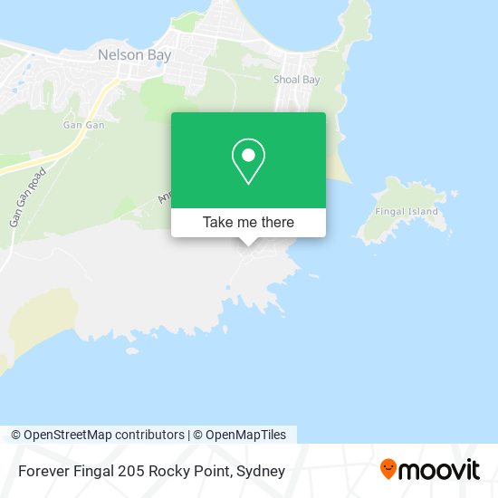 Forever Fingal 205 Rocky Point map