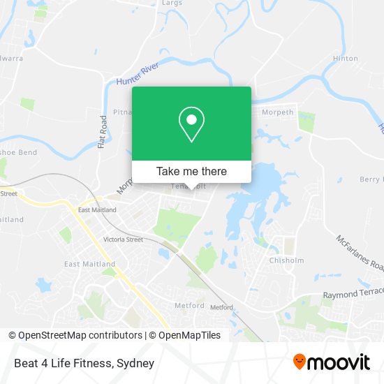 Beat 4 Life Fitness map