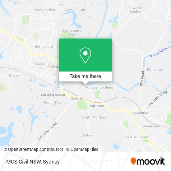 MCS Civil NSW map