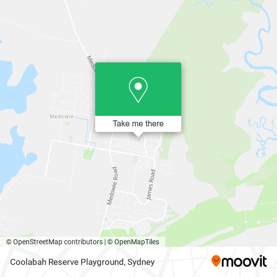 Mapa Coolabah Reserve Playground