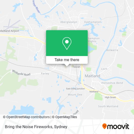 Bring the Noise Fireworks map