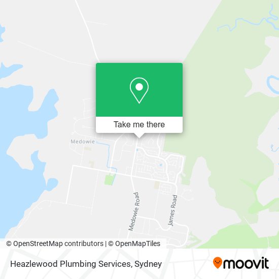 Mapa Heazlewood Plumbing Services