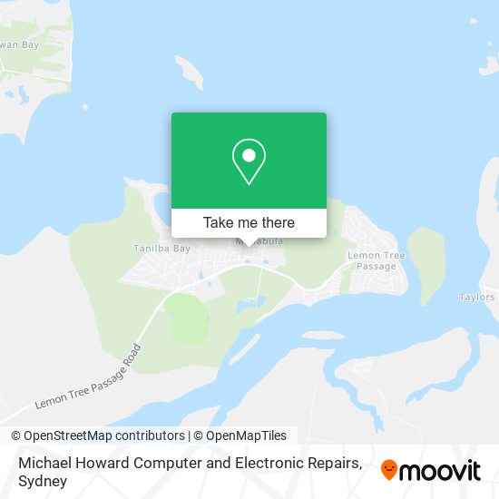 Mapa Michael Howard Computer and Electronic Repairs