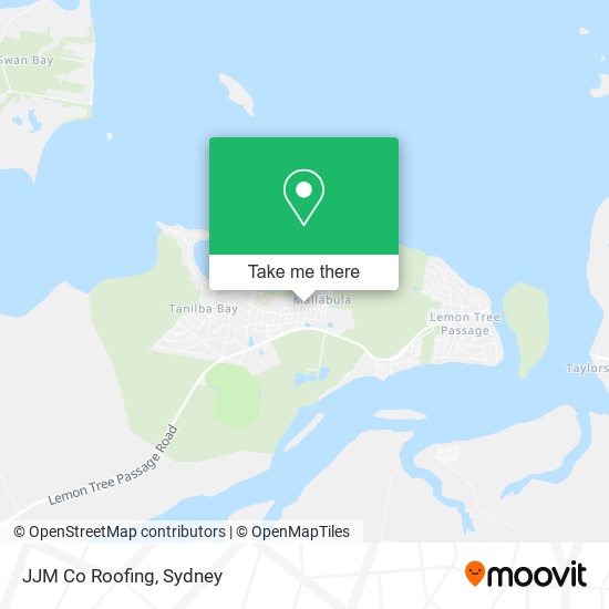 JJM Co Roofing map