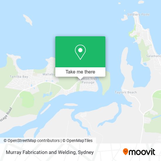 Murray Fabrication and Welding map