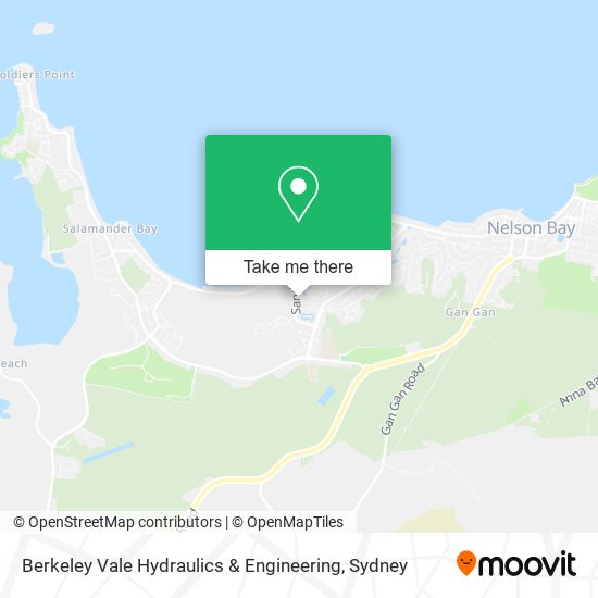 Berkeley Vale Hydraulics & Engineering map