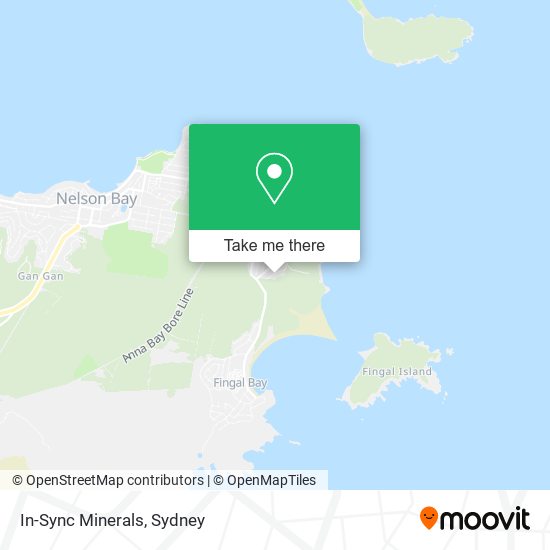 In-Sync Minerals map