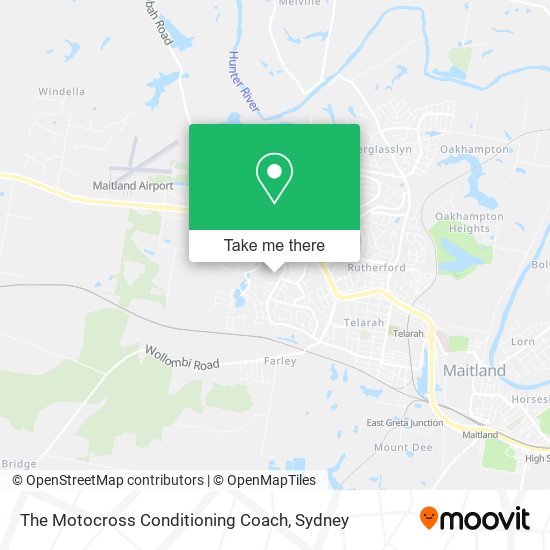 The Motocross Conditioning Coach map