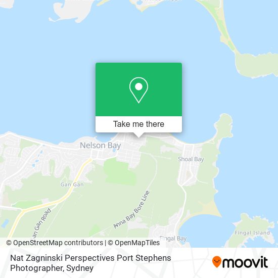 Nat Zagninski Perspectives Port Stephens Photographer map