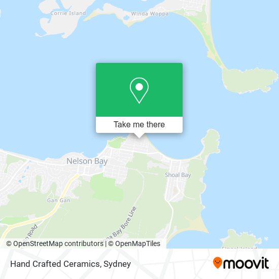 Hand Crafted Ceramics map