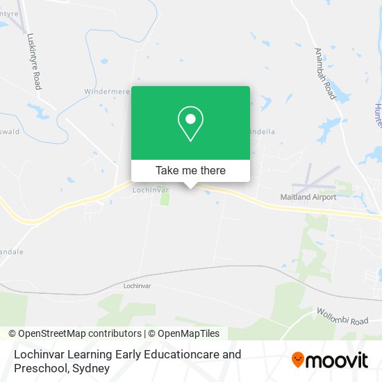 Lochinvar Learning Early Educationcare and Preschool map