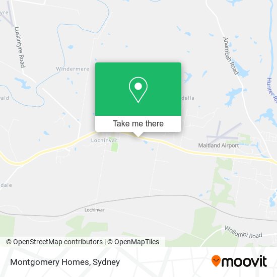 Montgomery Homes map