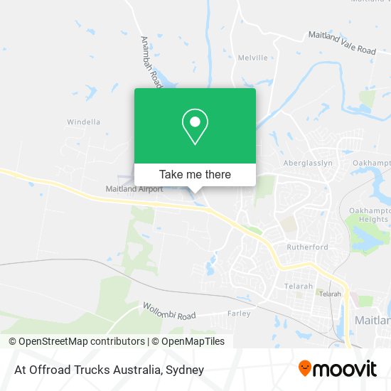 At Offroad Trucks Australia map