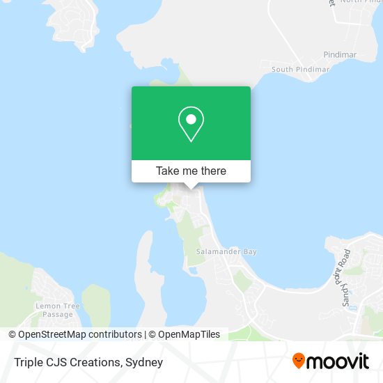 Triple CJS Creations map