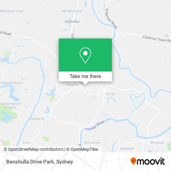 Benshulla Drive Park map