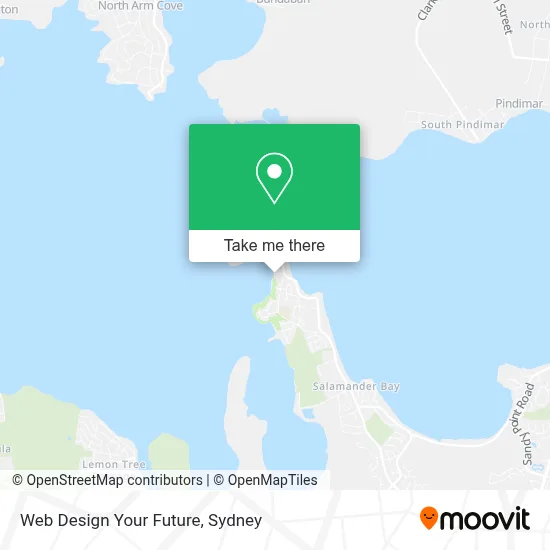 Mapa Web Design Your Future