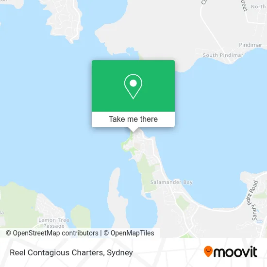 Mapa Reel Contagious Charters