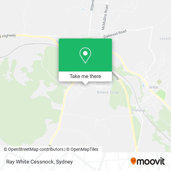 Ray White Cessnock map